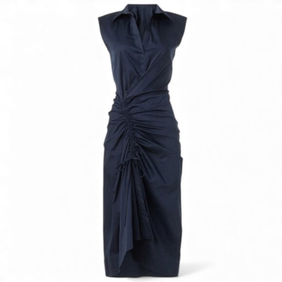 CALLAS Navy Sylvie Dress | EU size 44 / 8 USA - Picture 5 of 8
